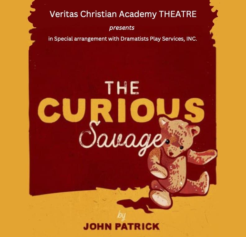 Graphic for the play "The Curious Savage"